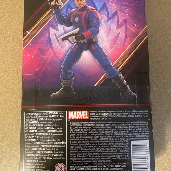 Guardians of the Galaxy Vol. 3 Marvel Legends Star-Lord 6-Inch Action Figure NIB - Picture 2 of 4